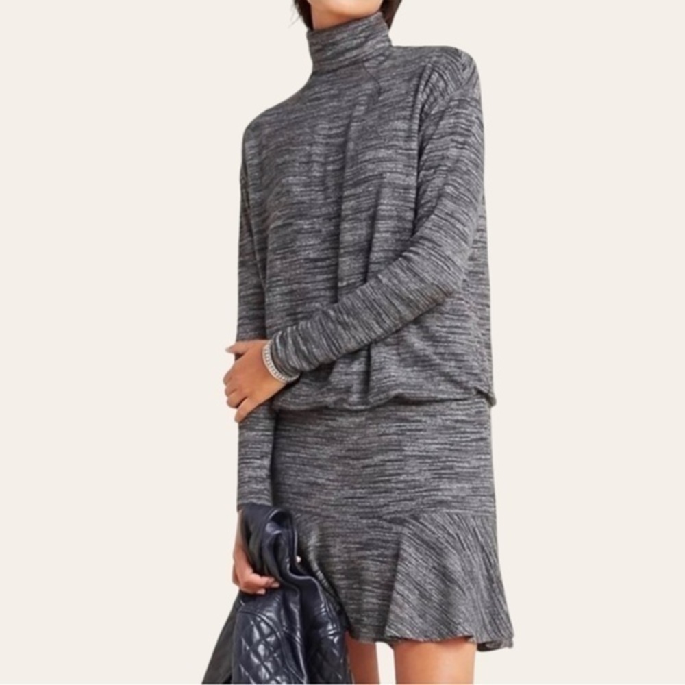 Anthropologie Bailey 44 Greta Mock-Neck Dress